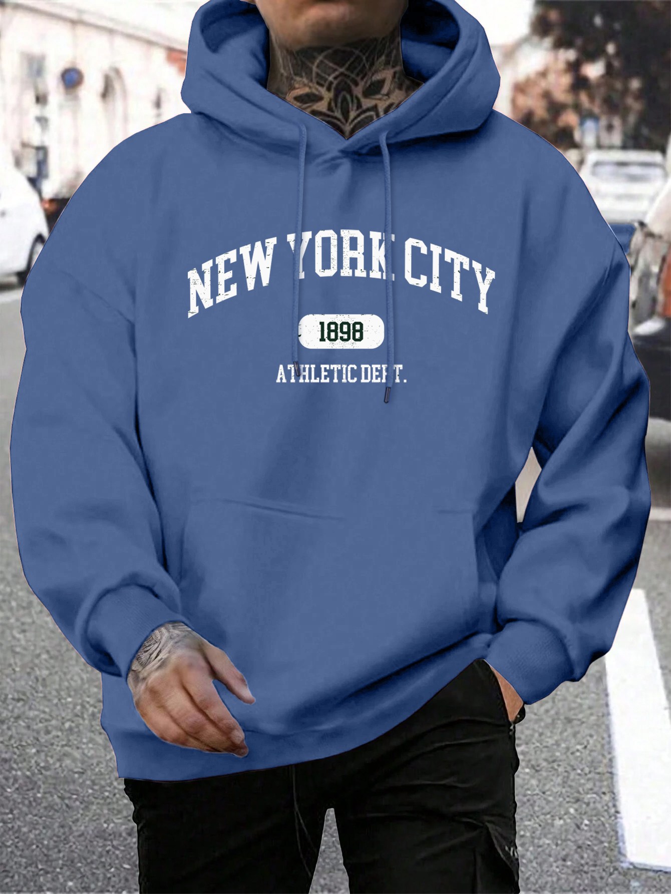 Outdoor Lighting New York - New York Usa City Letter Hoodie
