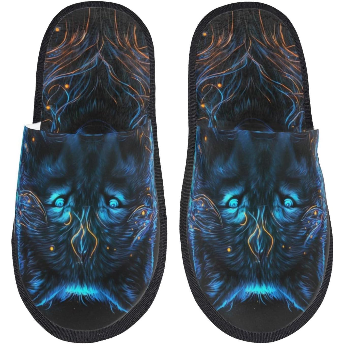 Cool Blue Light Wolf Print Wom - Outdoor Lighting On House recensione e prezzo