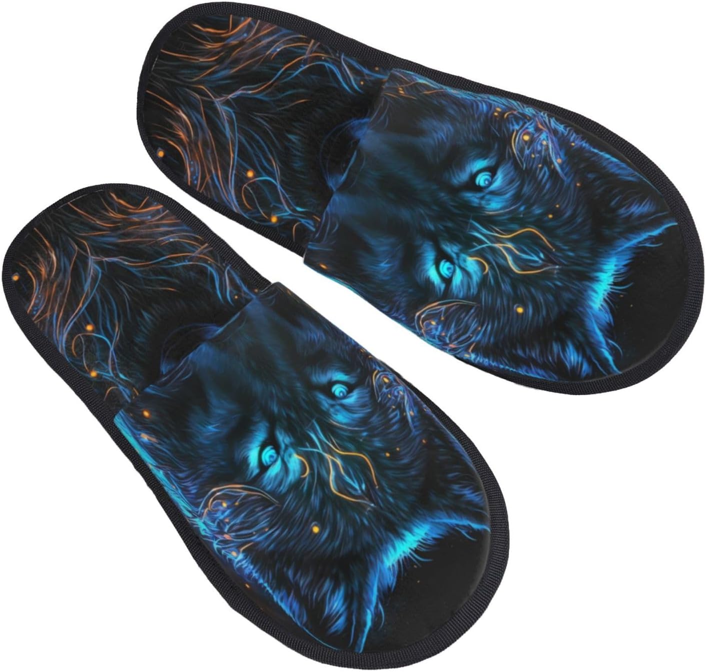 Cool Blue Light Wolf Print Wom - Outdoor Lighting On House recensione e prezzo