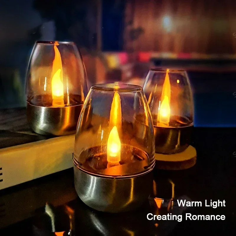 LED Solar Candles Light Flamel - Outdoor Lighting Ideas For Party recensione e prezzo
