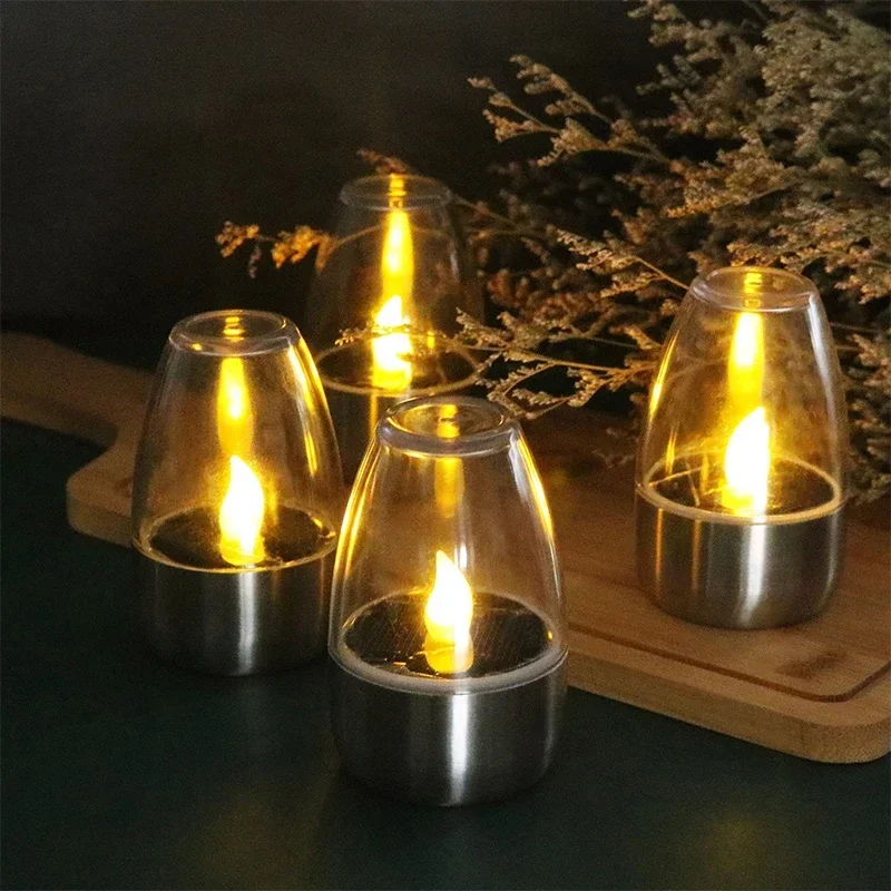 LED Solar Candles Light Flamel - Outdoor Lighting Ideas For Party recensione e prezzo