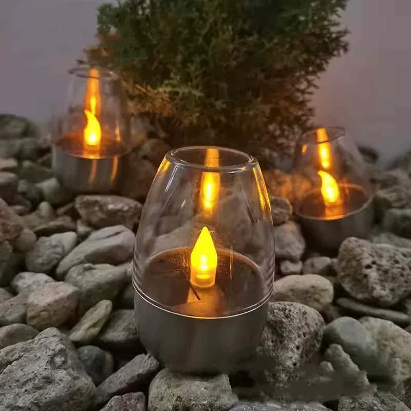 LED Solar Candles Light Flamel - Outdoor Lighting Ideas For Party recensione e prezzo