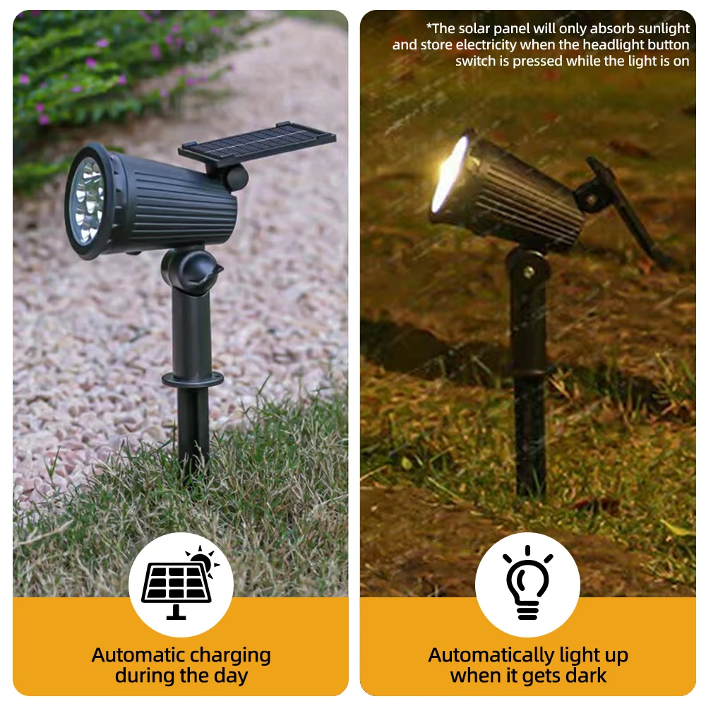 1/2PCS Solar Powered 9LED Lamp - Outdoor Lighting On House recensione e prezzo