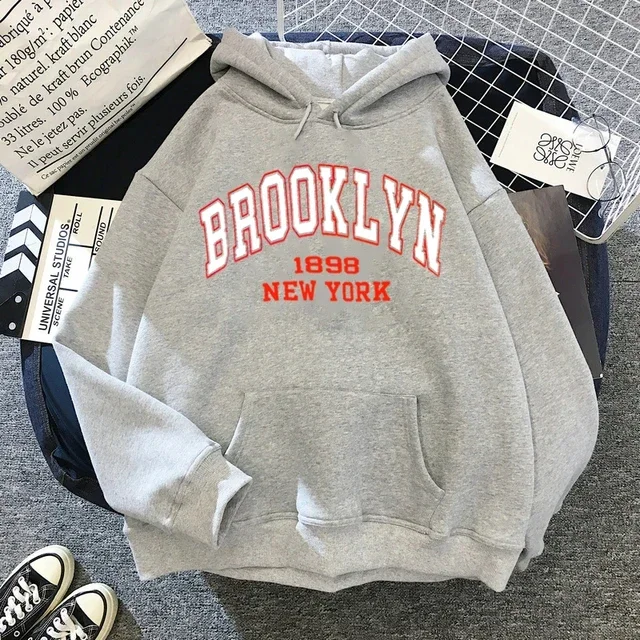 Brooklyn Letter Print Hooded S - Outdoor Lighting New York recensione e prezzo