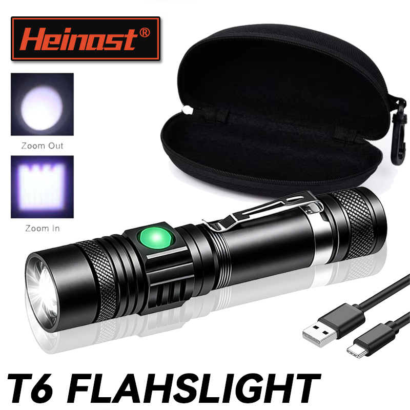 T6 LED Rechargeable Flashlight - Outdoor Lighting On House recensione e prezzo