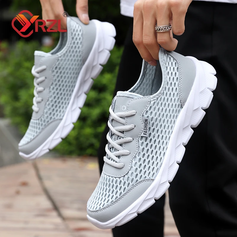 YRZL Tennis Shoes for Men Ligh - Outdoor Lighting High Quality recensione e prezzo