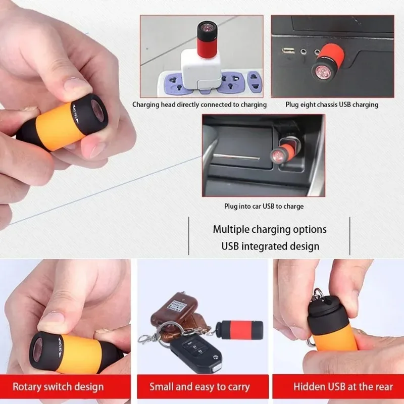 Mini Pocket Keychain Flashligh - Outdoor Lighting Ideas For Party recensione e prezzo