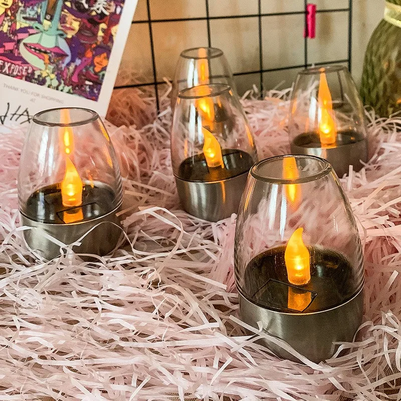 Solar Powered Flameless Candle - Outdoor Lighting Ideas For Party recensione e prezzo