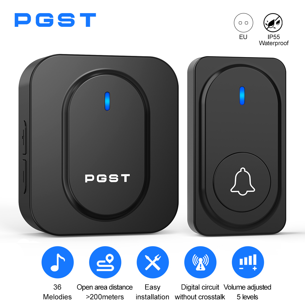 PGST Wireless Doorbell 36 Chim - Outdoor Lighting Wireless recensione e prezzo