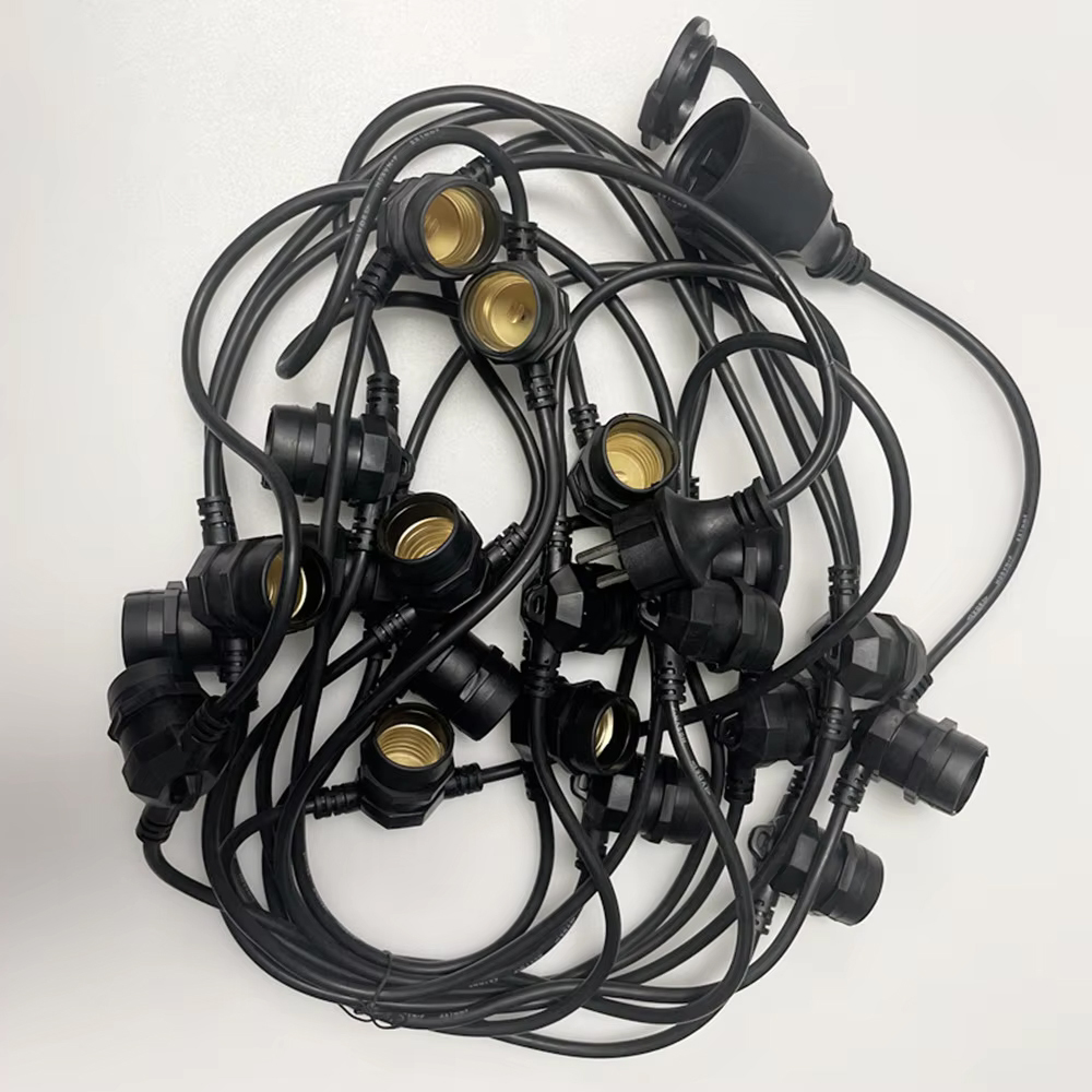 10M Cable LED String Commercia - Outdoor Lighting Socket recensione e prezzo