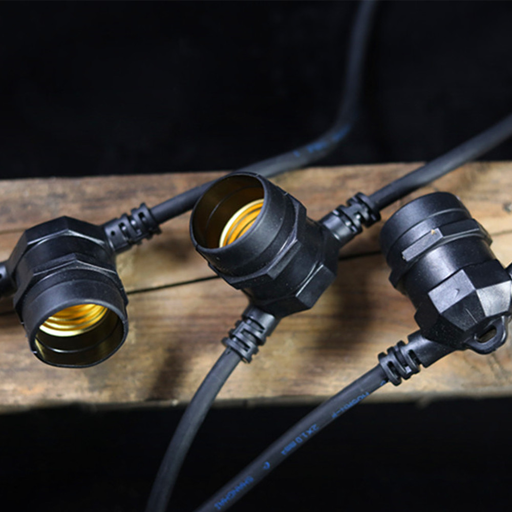 10M Cable LED String Commercia - Outdoor Lighting Socket recensione e prezzo