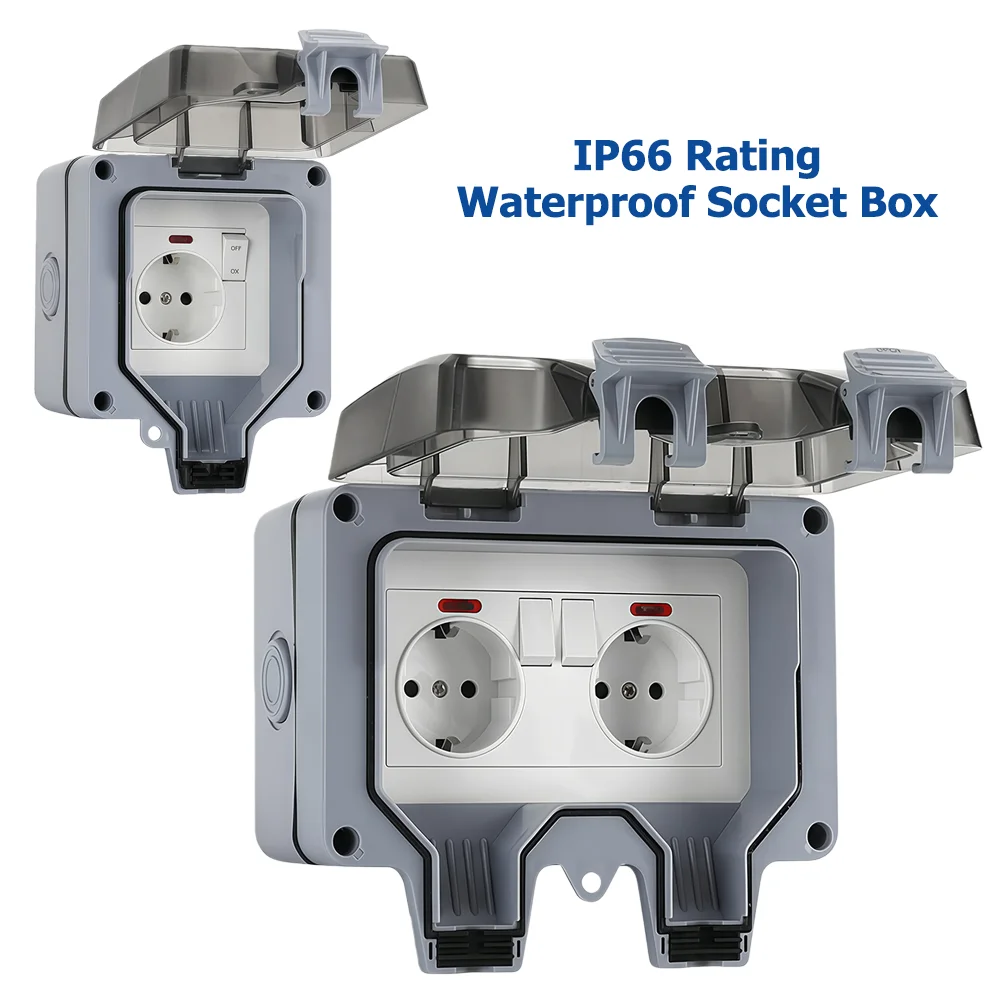 European-Style Outdoor Socket  - Outdoor Lighting Socket recensione e prezzo