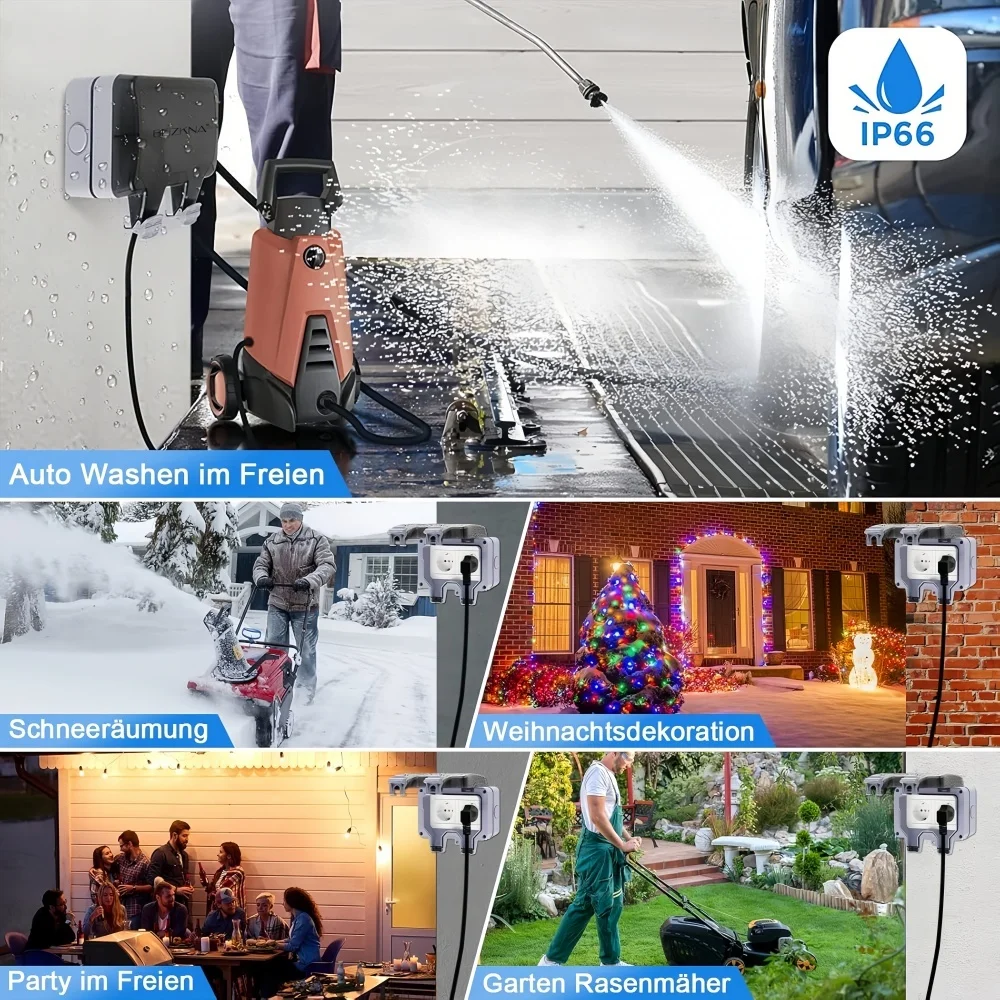 European-Style Outdoor Socket  - Outdoor Lighting Socket recensione e prezzo
