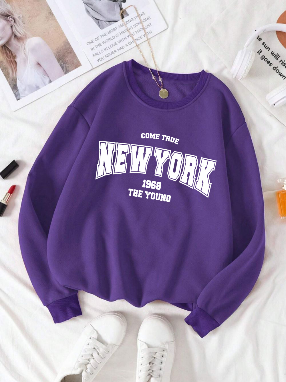 Cartoons Women Hoodie New York - Outdoor Lighting New York recensione e prezzo