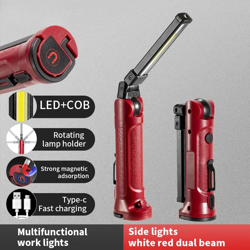 COB LED Work Light Rechargeabl - Zinc Outdoor Lighting recensione e prezzo