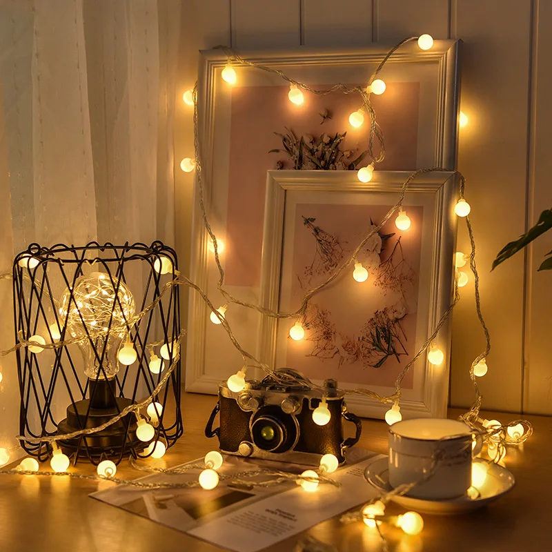 10M USB/Battery Power Ball LED - Outdoor Lighting Ideas For Party recensione e prezzo