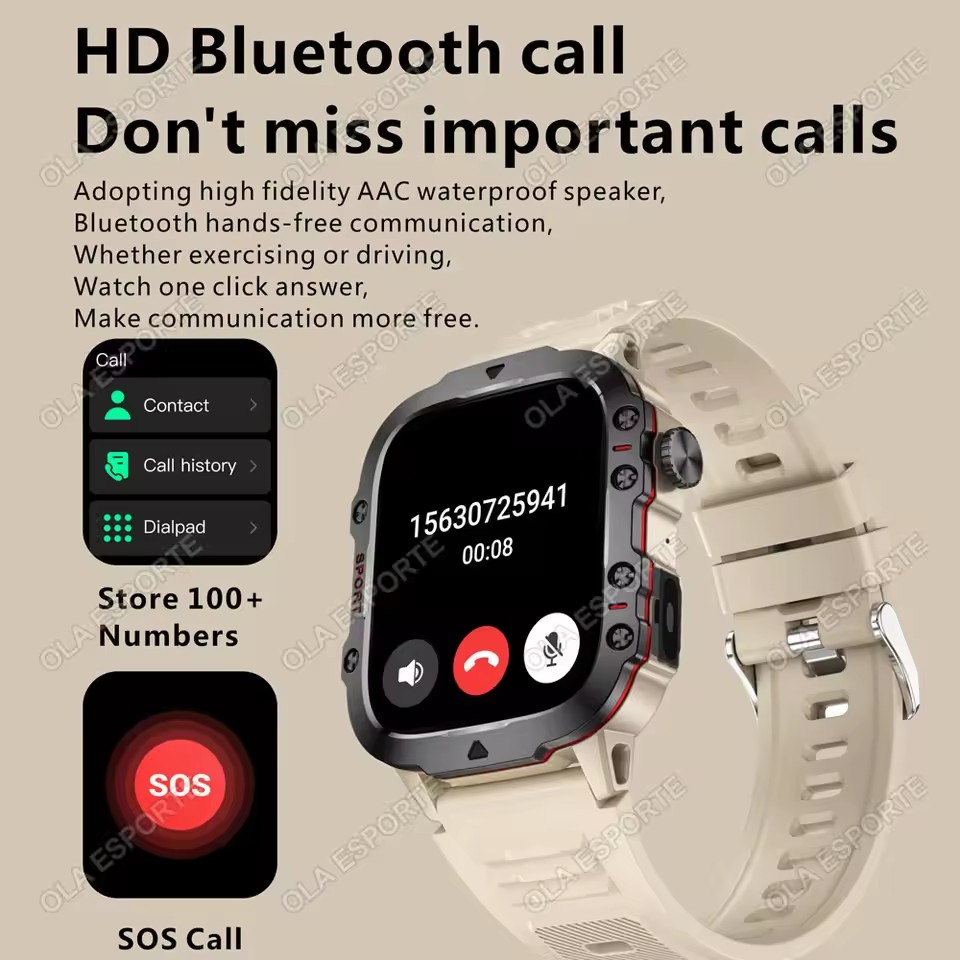 2026 New Military Smart Watch  - Outdoor Lighting Perspectives recensione e prezzo