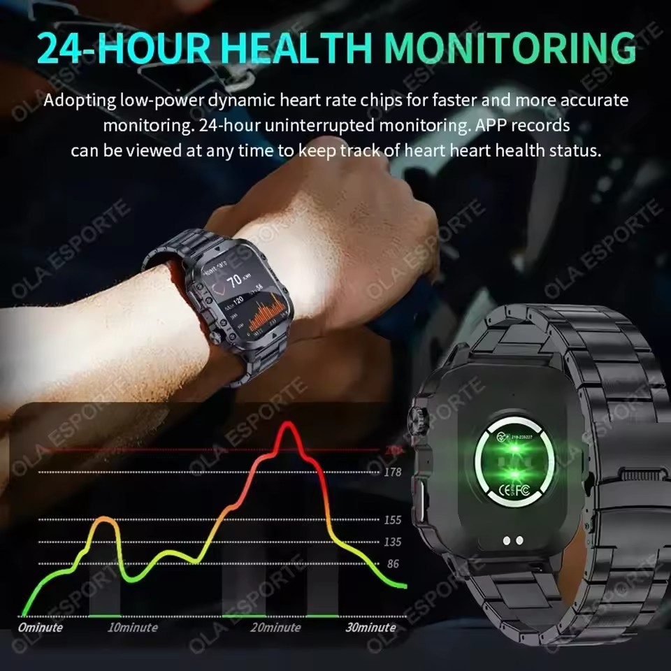 2026 New Military Smart Watch  - Outdoor Lighting Perspectives recensione e prezzo