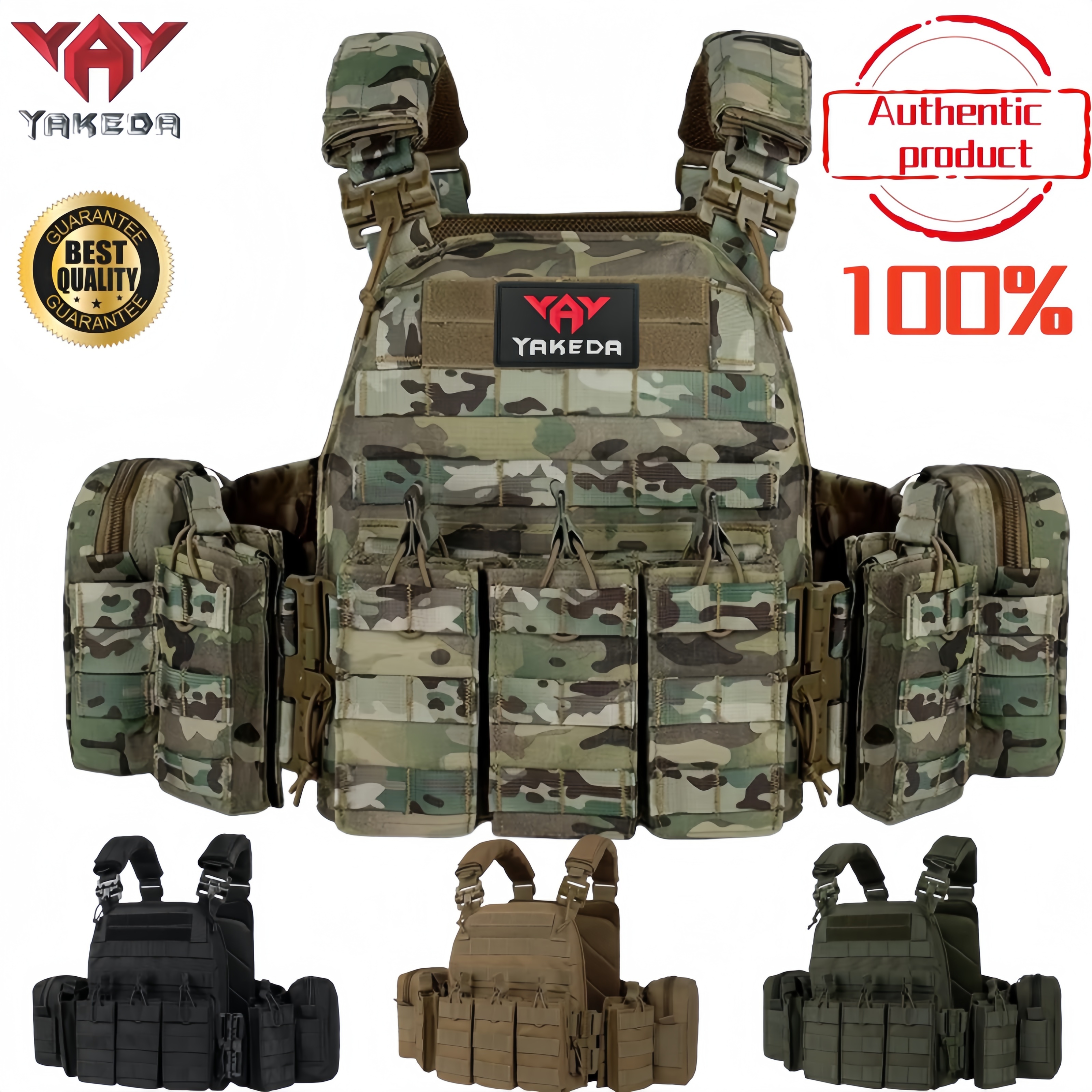 YAKEDA Tactical Vest 6094 Fast - Outdoor Lighting High Quality recensione e prezzo