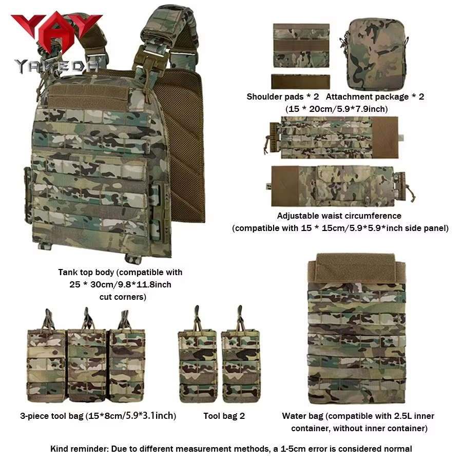 YAKEDA Tactical Vest 6094 Fast - Outdoor Lighting High Quality recensione e prezzo