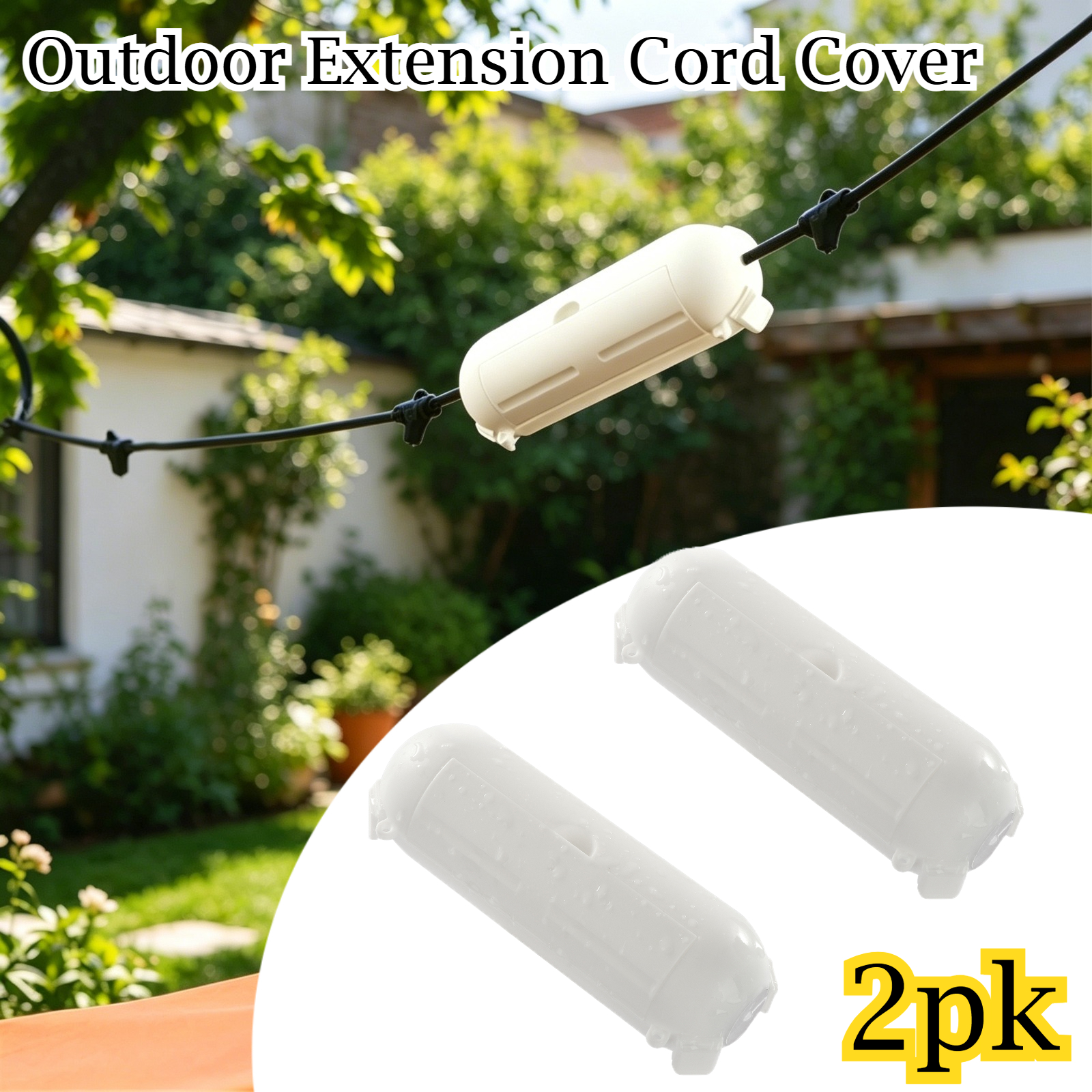 2 Pack Waterproof Outdoor Conn - Outdoor Lighting Socket recensione e prezzo