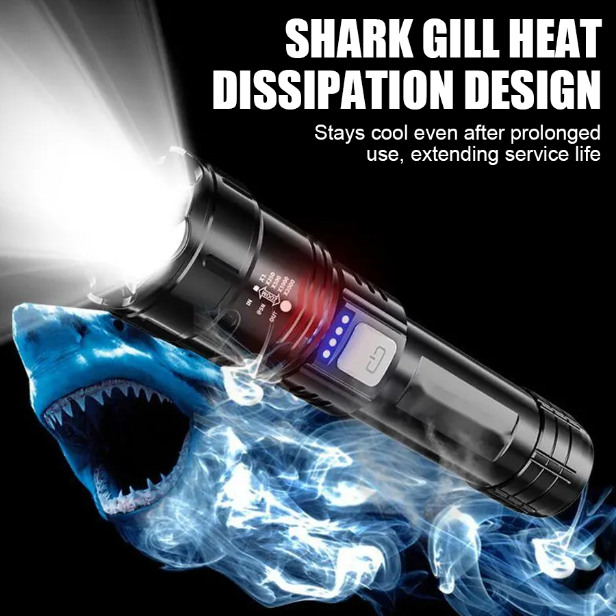 High Power P50 LED Flashlight  - Zinc Outdoor Lighting recensione e prezzo