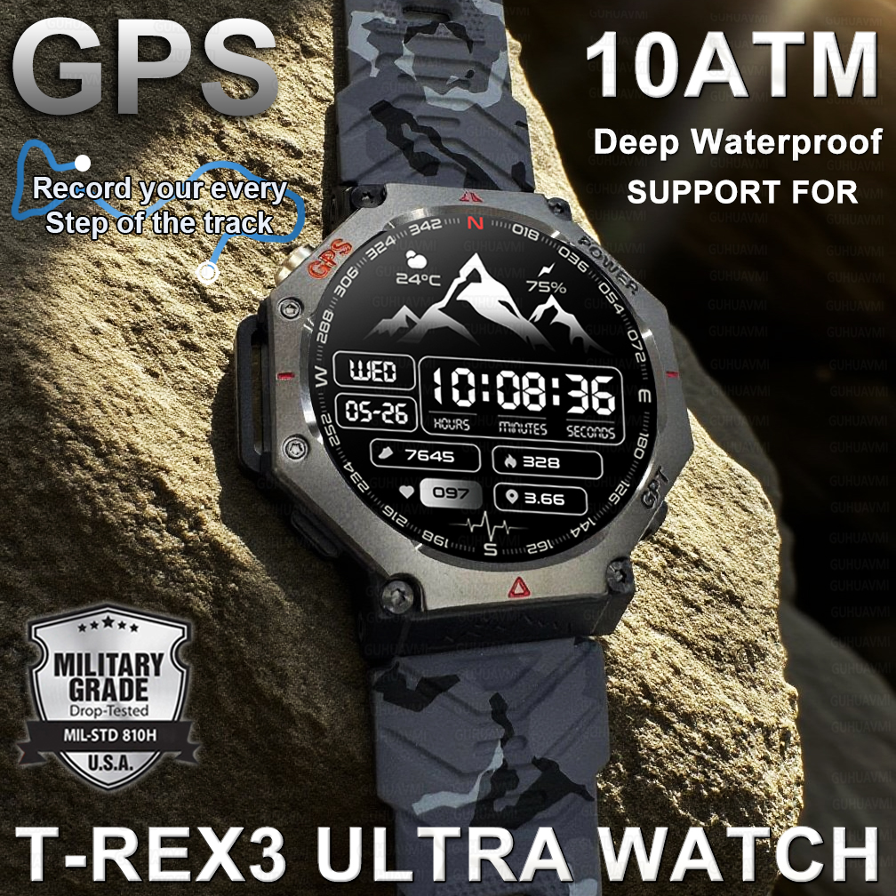 Military Smart Watch T-Rex 3 B - Outdoor Lighting Perspectives recensione e prezzo