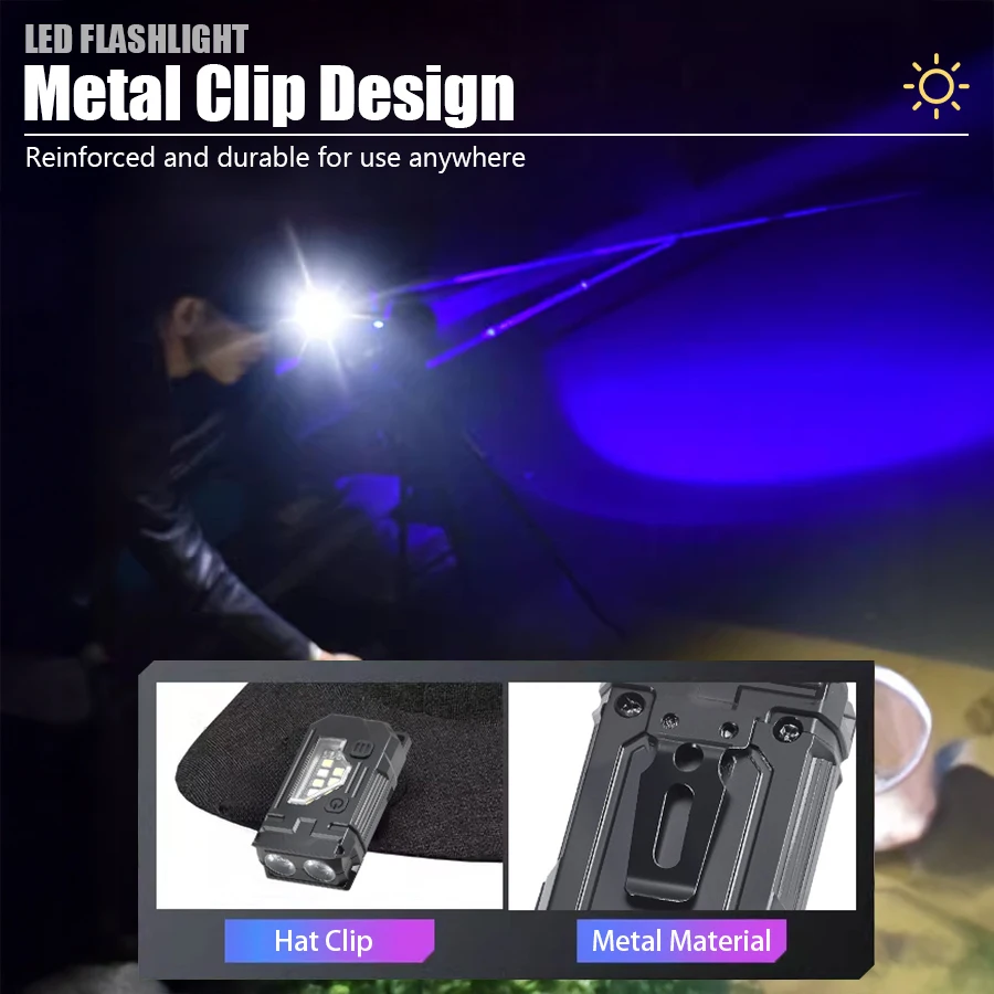 Mini Keychain EDC Flashlight - - Zinc Outdoor Lighting recensione e prezzo