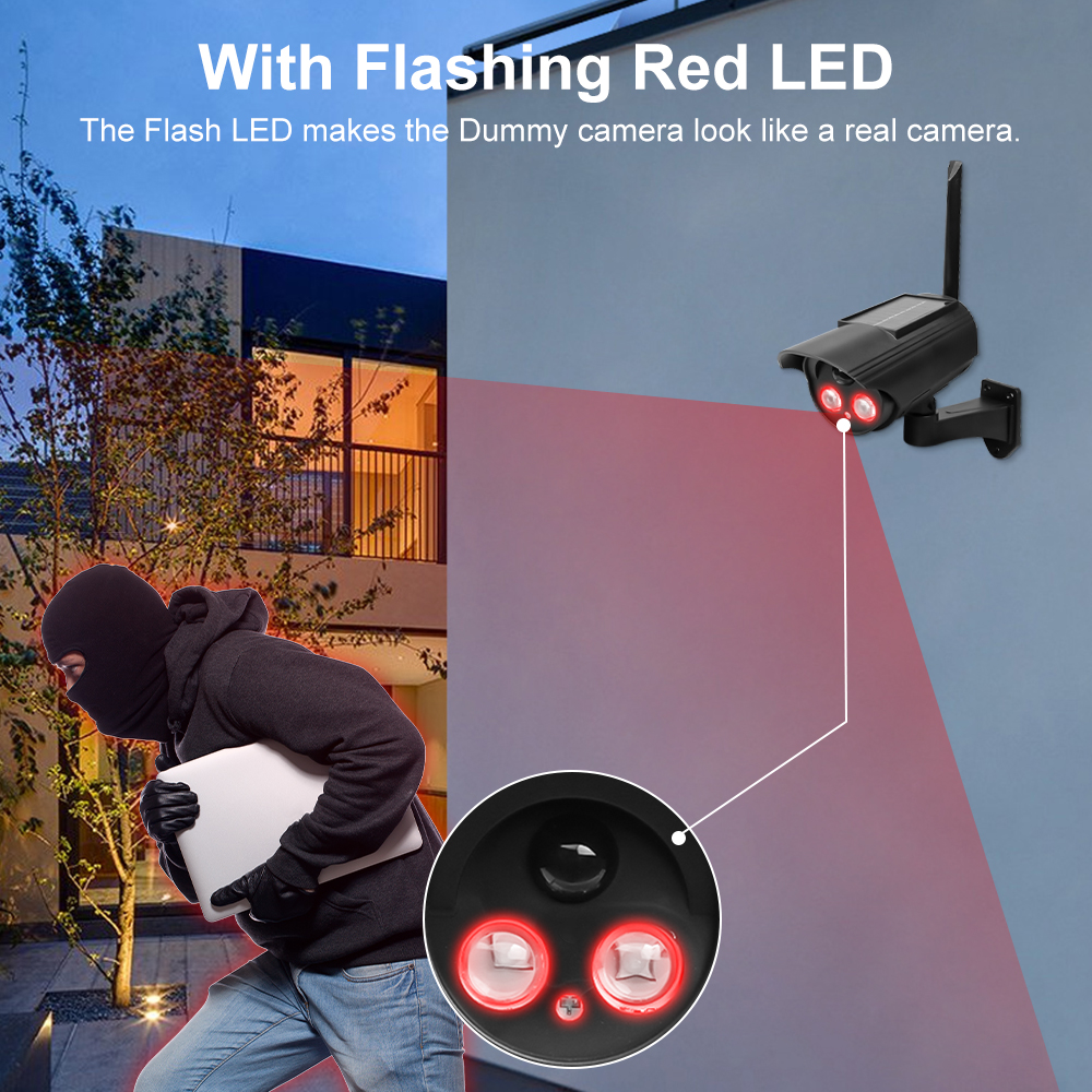 Outdoor Solar Simulation Camer - Outdoor Lighting On House recensione e prezzo