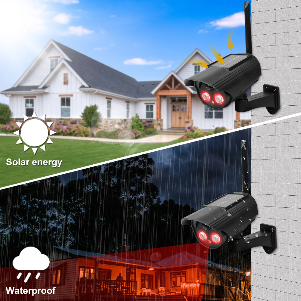 Outdoor Solar Simulation Camer - Outdoor Lighting On House recensione e prezzo