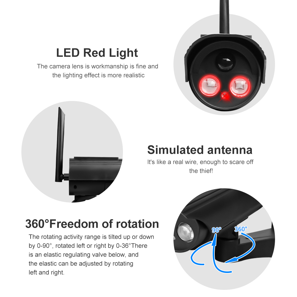Outdoor Solar Simulation Camer - Outdoor Lighting On House recensione e prezzo