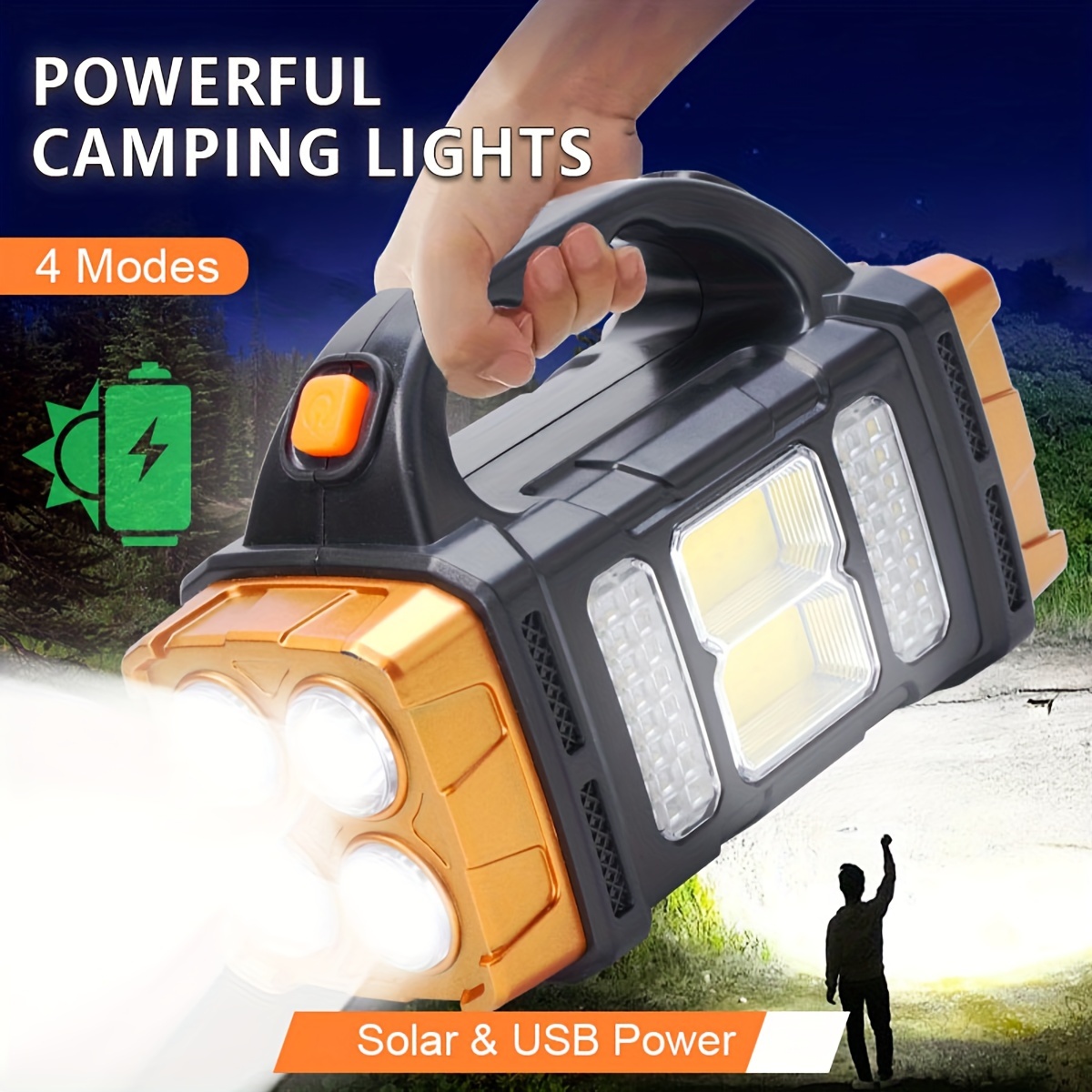 New Upgrade Rechargeable High  - Zinc Outdoor Lighting recensione e prezzo