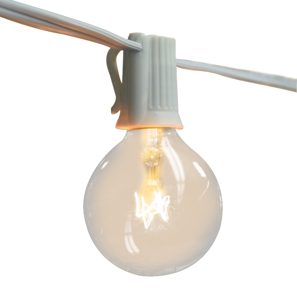 Vintage G40 Clear Bulb String  - Outdoor Lighting Socket recensione e prezzo