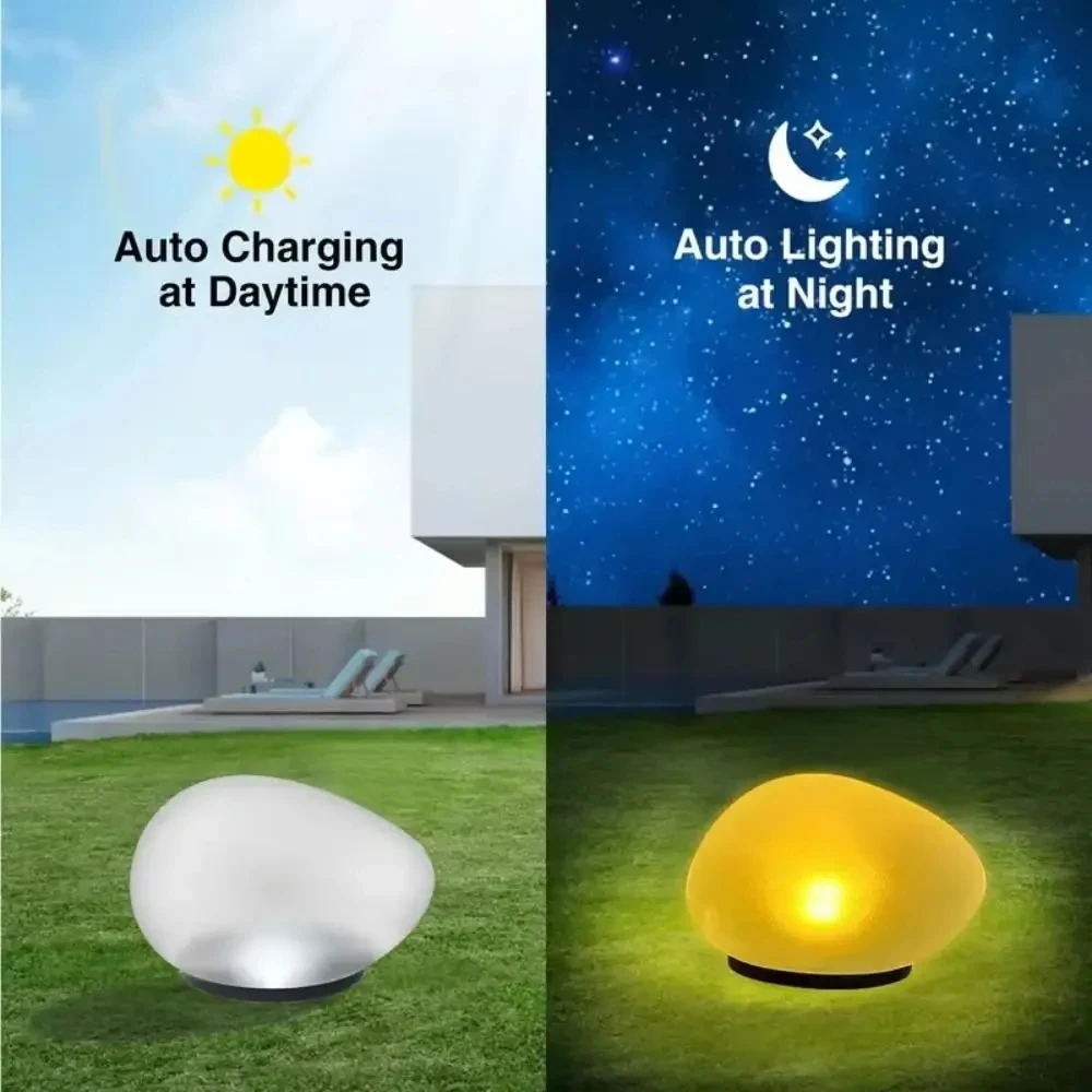 Solar Decorative Lamp Frosted  - Outdoor Lighting On House recensione e prezzo