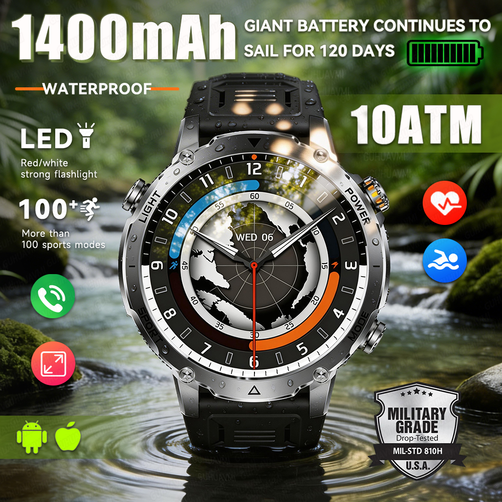 2026 New Military Smart Watch  - Outdoor Lighting Perspectives recensione e prezzo