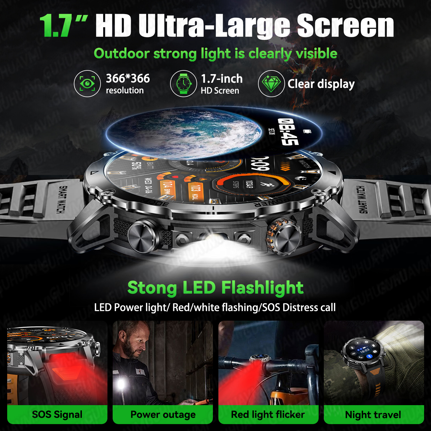 2026 New Military Smart Watch  - Outdoor Lighting Perspectives recensione e prezzo