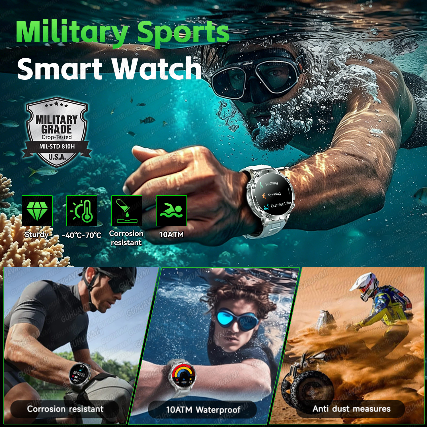 2026 New Military Smart Watch  - Outdoor Lighting Perspectives recensione e prezzo