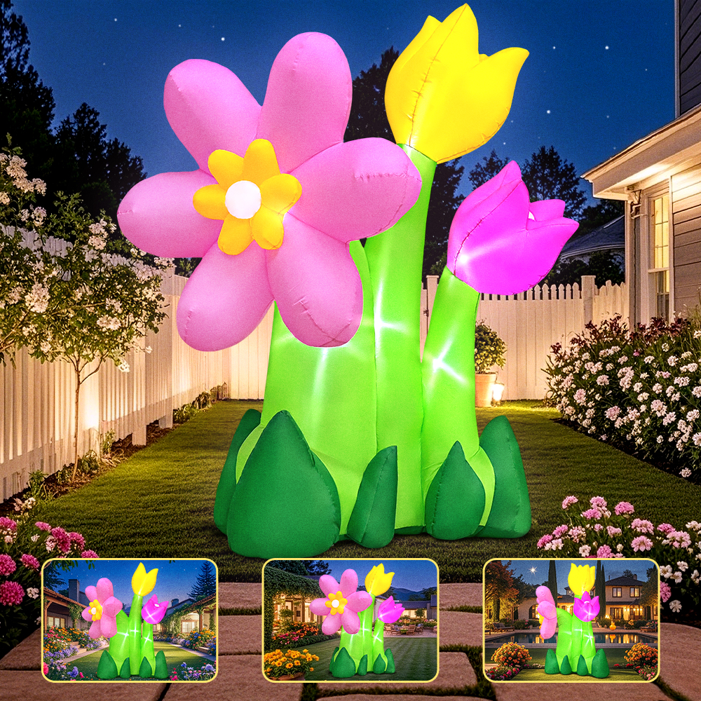 KOOY 6FT Spring Easter Inflata - Outdoor Lighting Ideas For Party recensione e prezzo