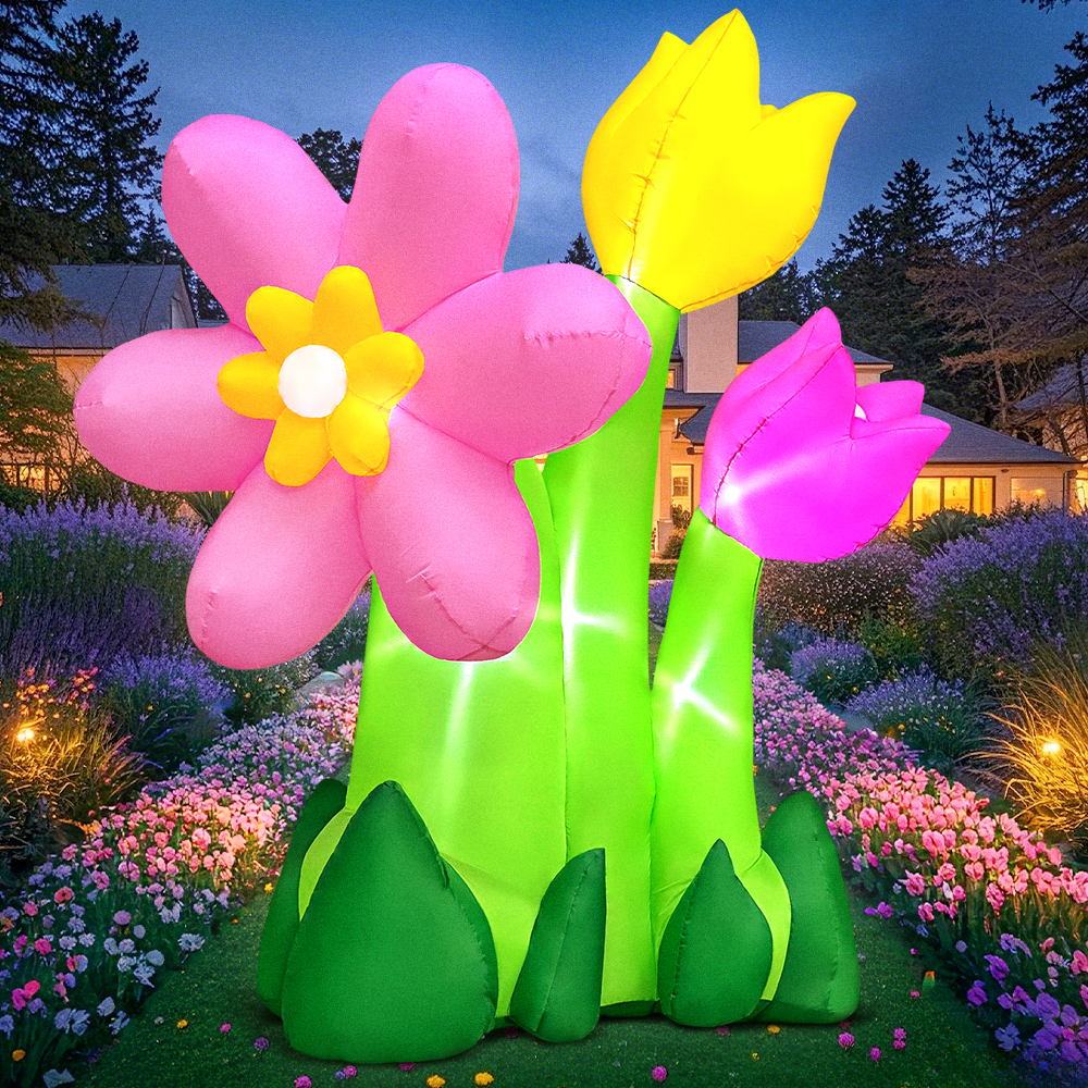 KOOY 6FT Spring Easter Inflata - Outdoor Lighting Ideas For Party recensione e prezzo