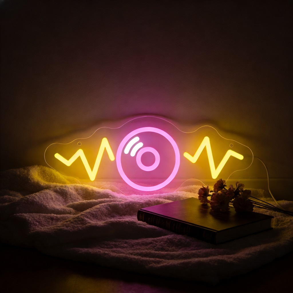 Sound Wave LED Neon Sign for B - Outdoor Lighting Decor Wow recensione e prezzo