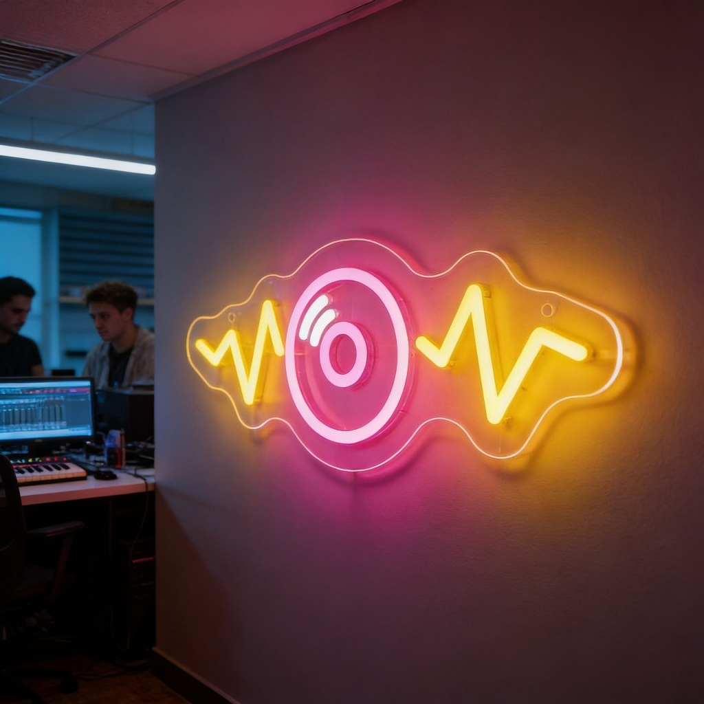 Sound Wave LED Neon Sign for B - Outdoor Lighting Decor Wow recensione e prezzo