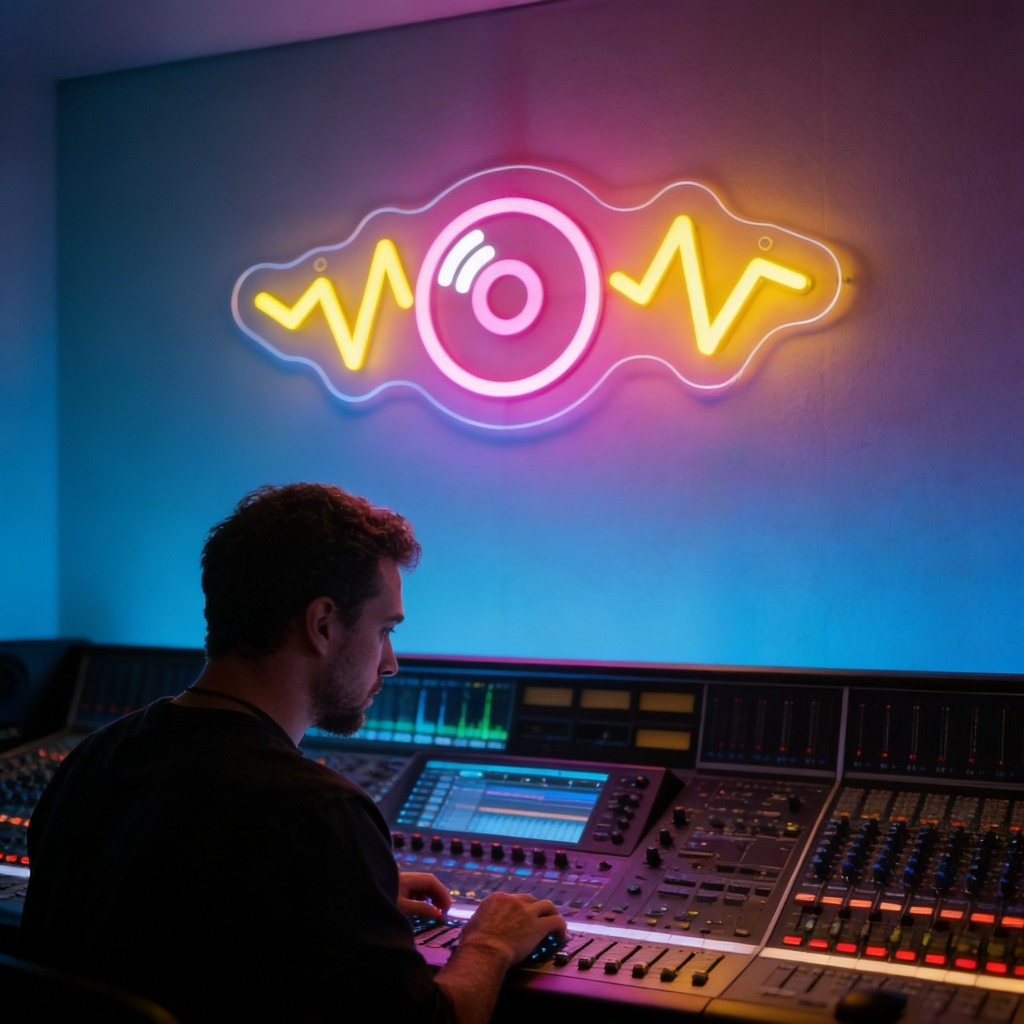Sound Wave LED Neon Sign for B - Outdoor Lighting Decor Wow recensione e prezzo