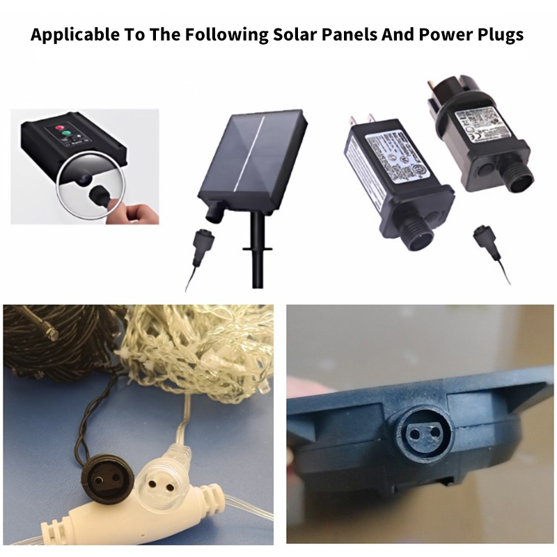 Outdoor 2Pin LED Connector wit - Outdoor Lighting Socket recensione e prezzo