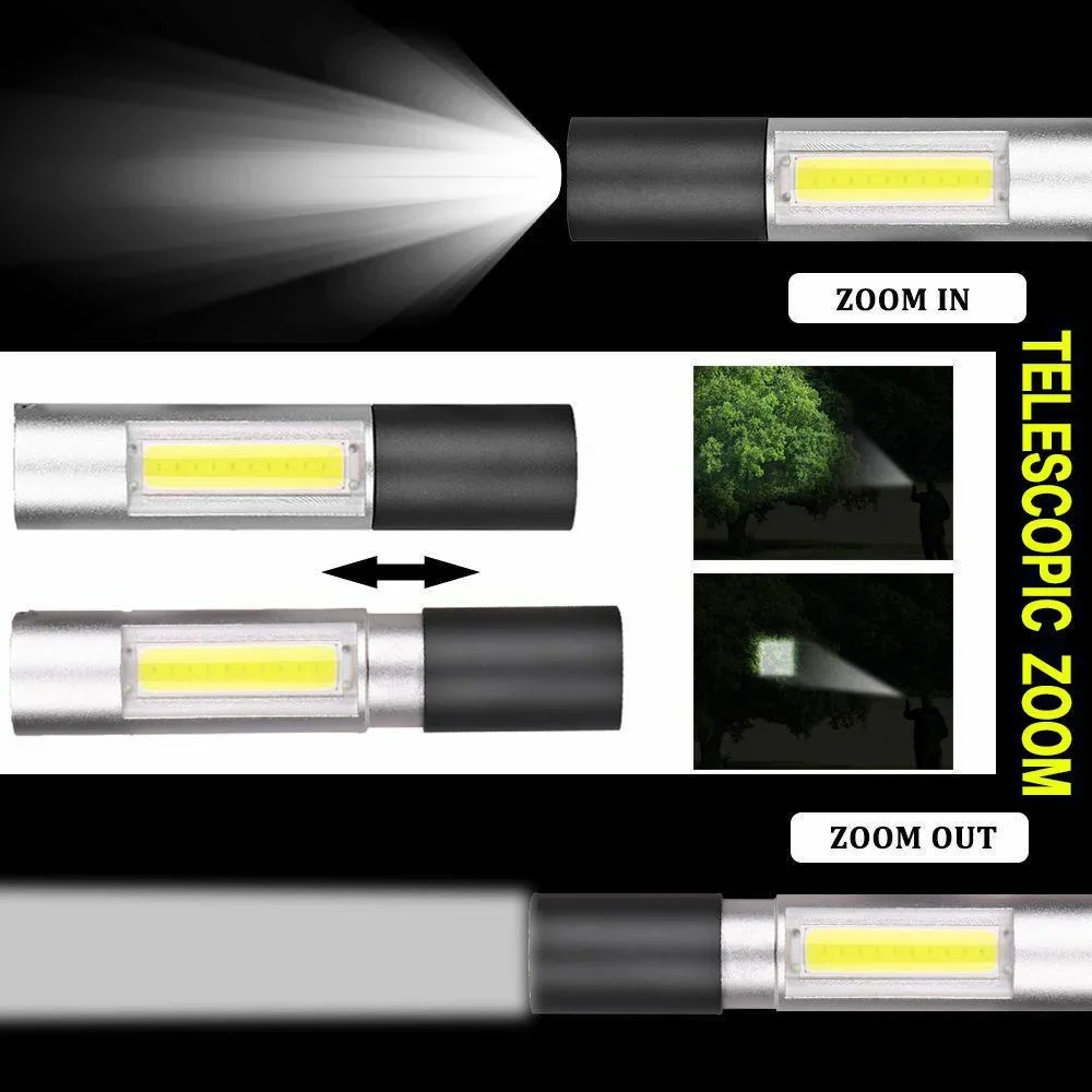 Mini LED Flashlight Zoomable U - Outdoor Lighting Ideas For Party recensione e prezzo
