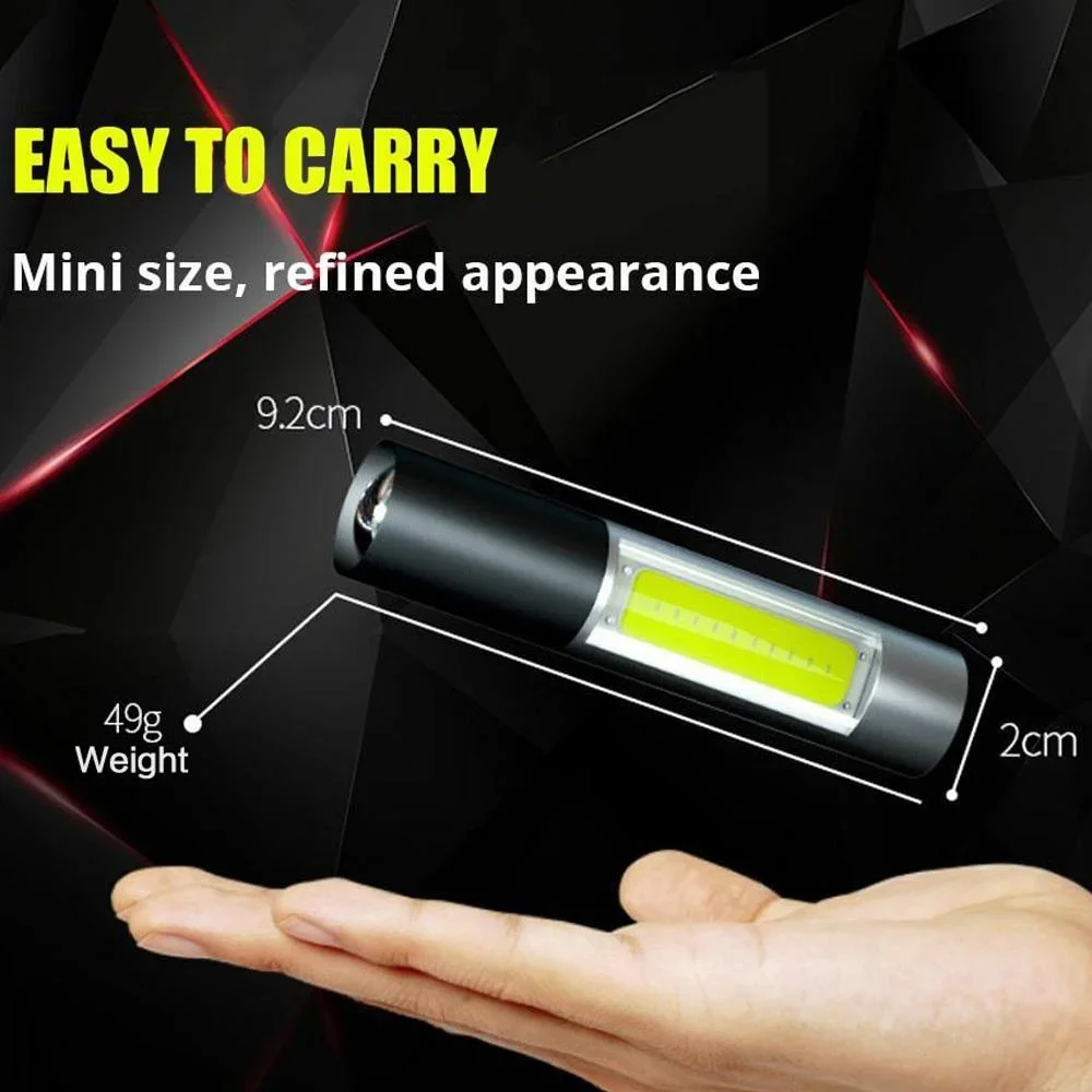 Mini LED Flashlight Zoomable U - Outdoor Lighting Ideas For Party recensione e prezzo