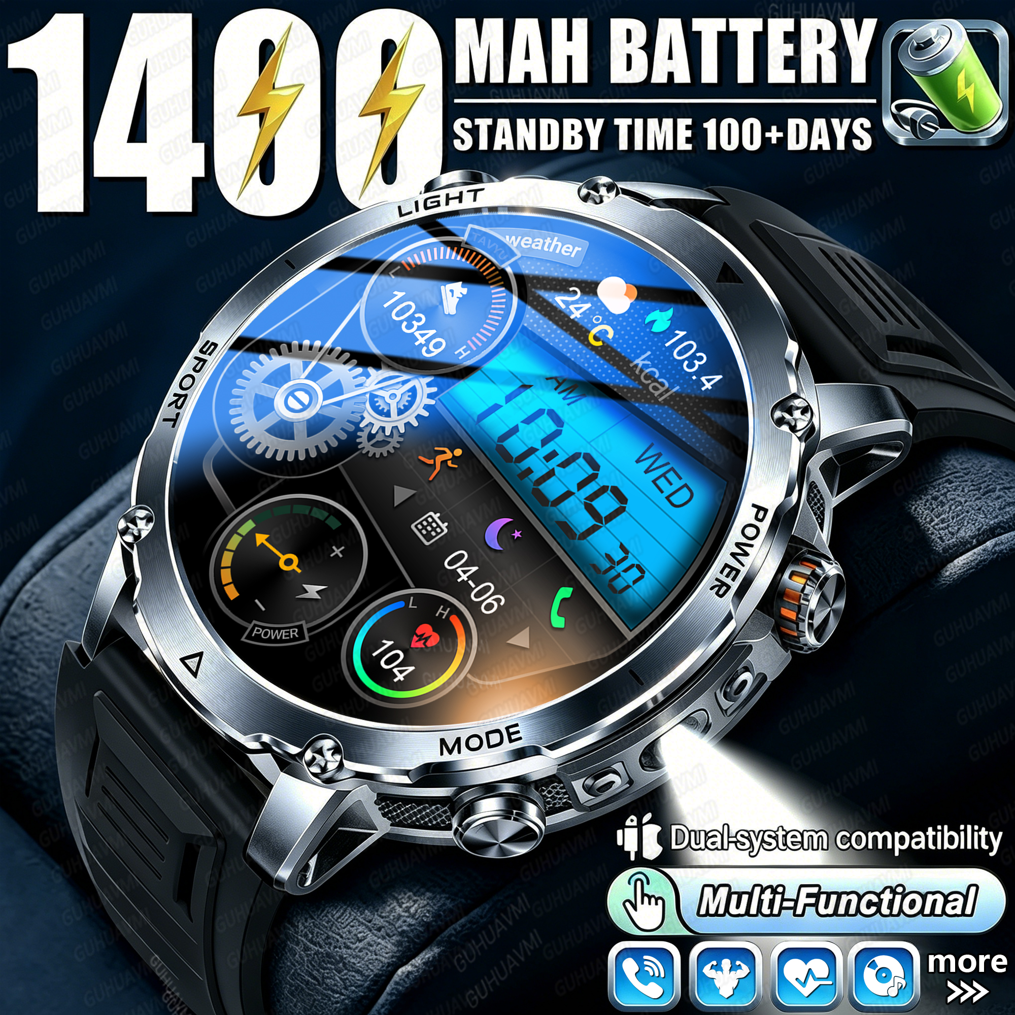 Newly Durable 1400mAh Large Ba - Outdoor Lighting Perspectives recensione e prezzo
