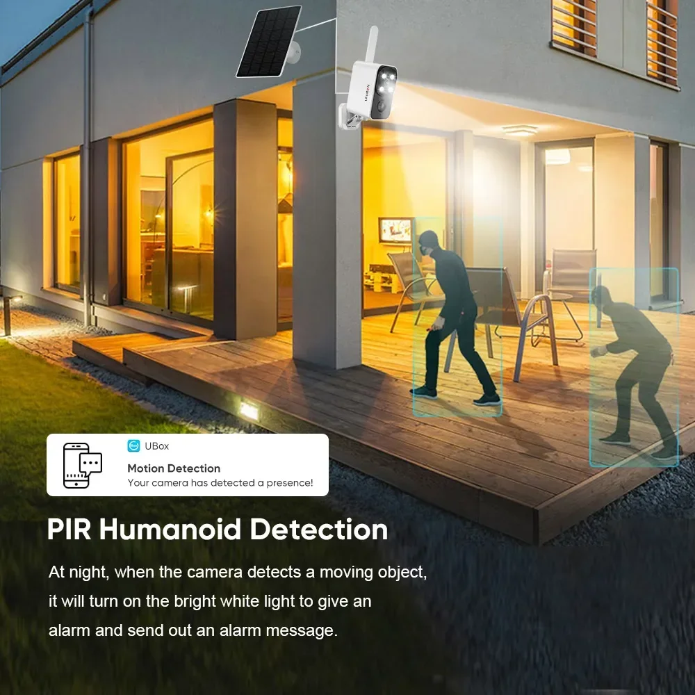 LS VISION Outdoor Solar Camera - Outdoor Lighting Wireless recensione e prezzo