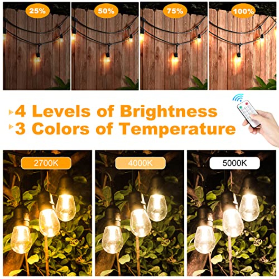 3-Color in 1 Solar String Ligh - Outdoor Lighting Socket recensione e prezzo