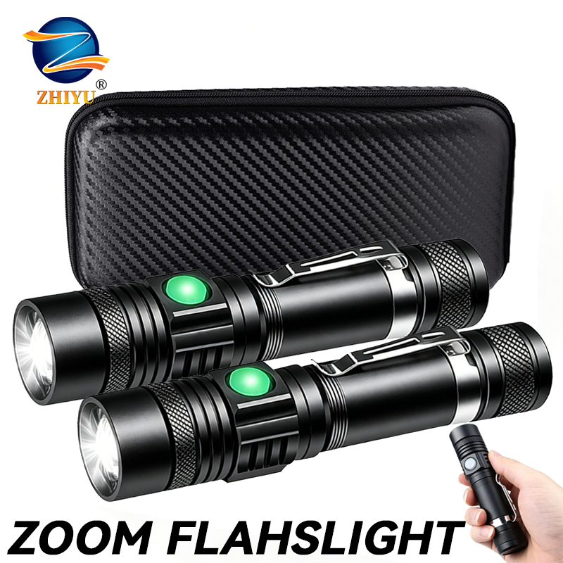 T6 LED Rechargeable Flashlight - Outdoor Lighting On House recensione e prezzo