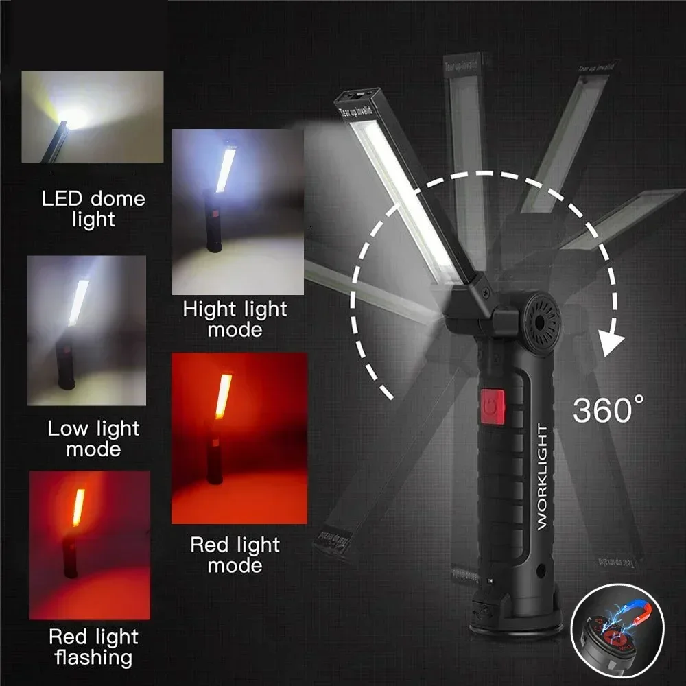 LED COB Flashlight USB Recharg - Zinc Outdoor Lighting recensione e prezzo